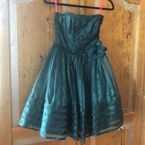 Green Betsy Johnson Cocktail Dress